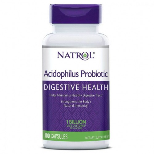 Natrol Acidophilus 100 mg 100 капс.