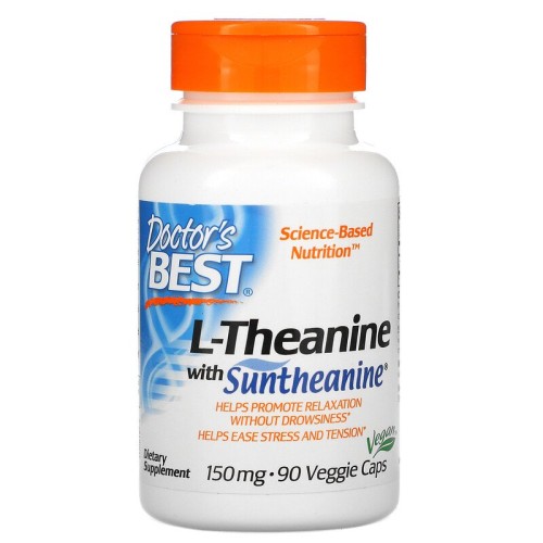 Doctors Best L-теанин с Suntheanine 150 мг 90 капс