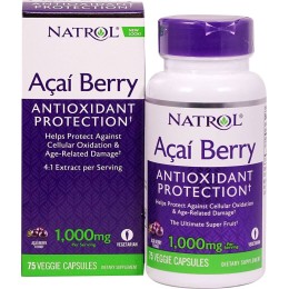 Natrol AcaiBerry 1000 mg 75 капс.
