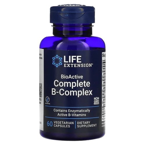 Life Extension BioActive Complete B-Complex 60 vcaps
