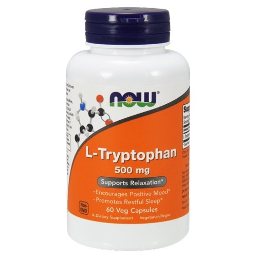 Now Foods L-триптофан 500 мг 60 vcaps