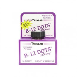 Twinlab B-12 Dots 250 таб.