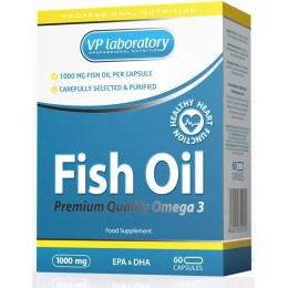 VPLab Fish Oil омега-3 60 капс