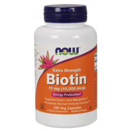 Now foods Biotin Extra Strenght 10000 мкг 120 капс