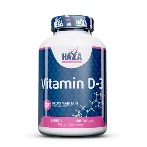 Haya Labs Vitamin D-3 5000 МЕ 100 капс