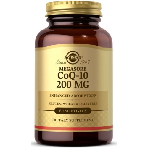 Solgar Megasorb CoQ-10 200 мг 60 caps