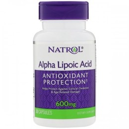 Natrol Alpha Lipoic Acid 600 mg 30 капс.