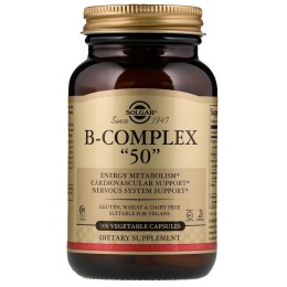 Solgar B-COMPLEX "50" 100 капс