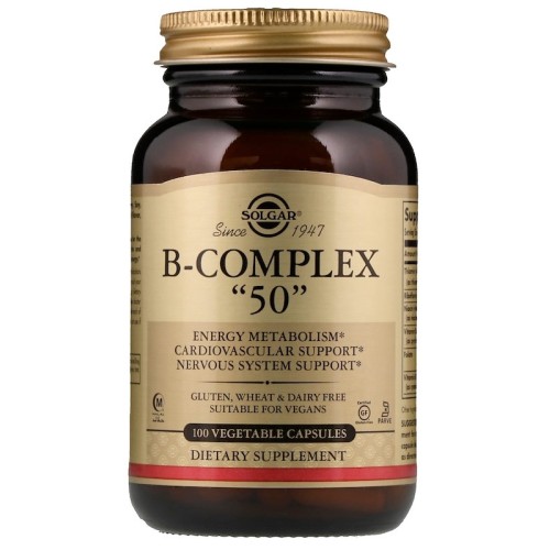Solgar B-COMPLEX "50" 100 капс
