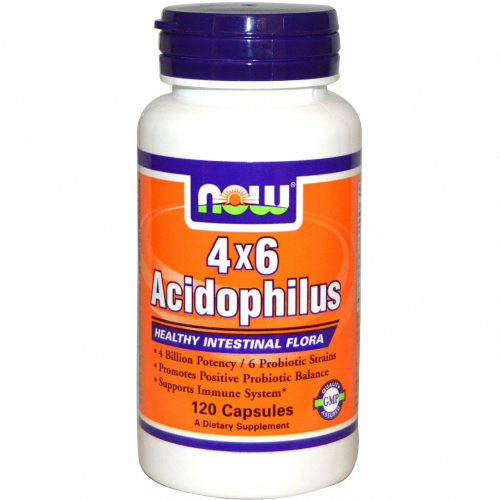 Now foods Acidophilus 4x6 Billion 120 капс.