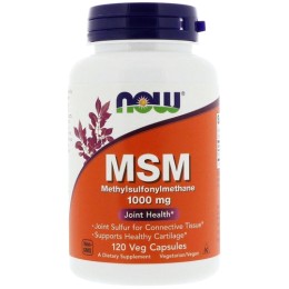 Now foods MSM 1000 мг 120 капс