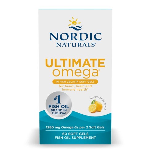 Nordic Naturals Ultimate Omega 1280 мг 60 капс
