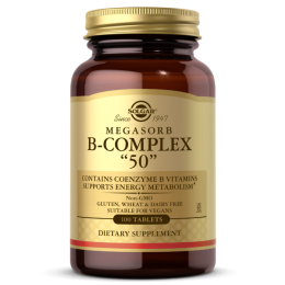 Solgar Megasorb B-Complex 50 100 таб
