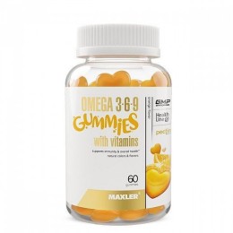 Maxler Omega 3-6-9 Gummies 60 жевательных пастилок
