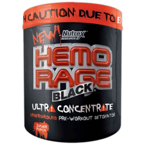 предтренировочный комплекс Nutrex HEMO RAGE Black 264 г