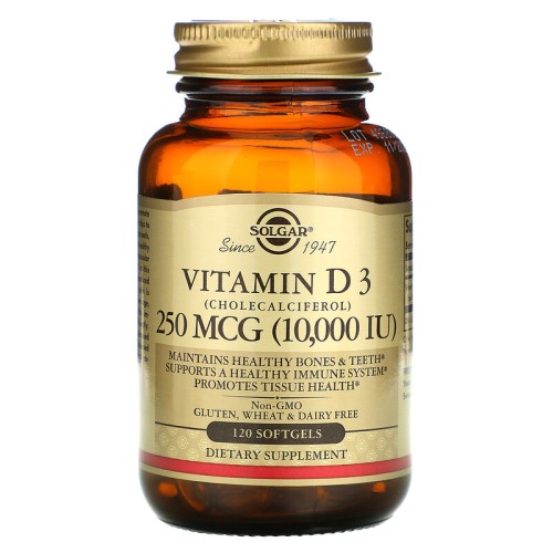 Solgar Vitamin D3 10000 МЕ 120 капс