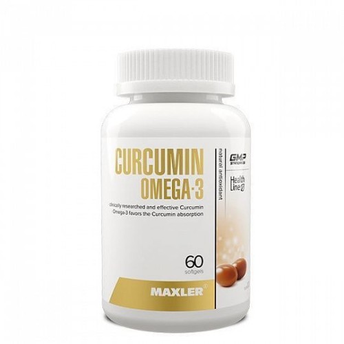 Maxler Curcumin Omega-3 MERIVA® 60 softgels