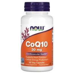 Now foods Coenzyme Q10 30 мг 60 vcaps