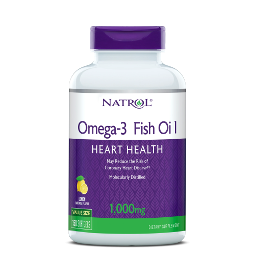 Natrol Omega-3 Fish Oil 1000 мг 150 капс