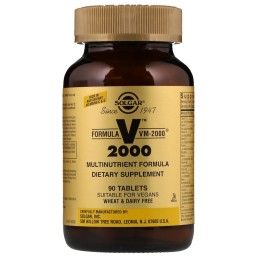 Solgar Formula VM-2000 мультинутриентный комплекс 90 таблеток