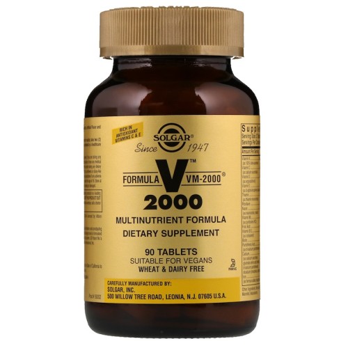 Solgar Formula VM-2000 мультинутриентный комплекс 90 таблеток
