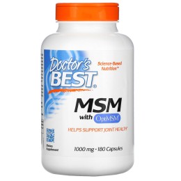Doctors Best МСМ с OptiMSM 1000 мг 180 капс.