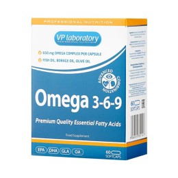 VPLab Omega 3-6-9 60 капс.