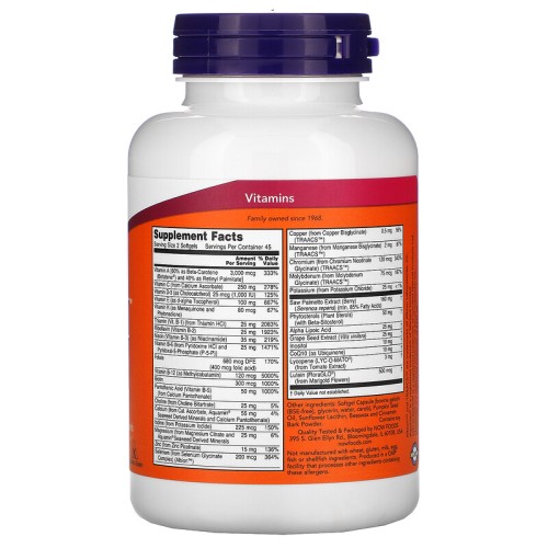Now foods ADAM Mens Multivitamin 90 капс