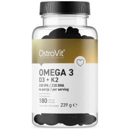 OstroVit Omega 3 D3 + K2 180 капс