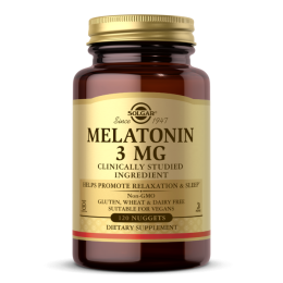 Solgar Melatonin 3 мг 120 пастилок
