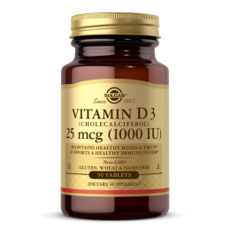Solgar Vitamin D3 1000 МЕ 90 таб