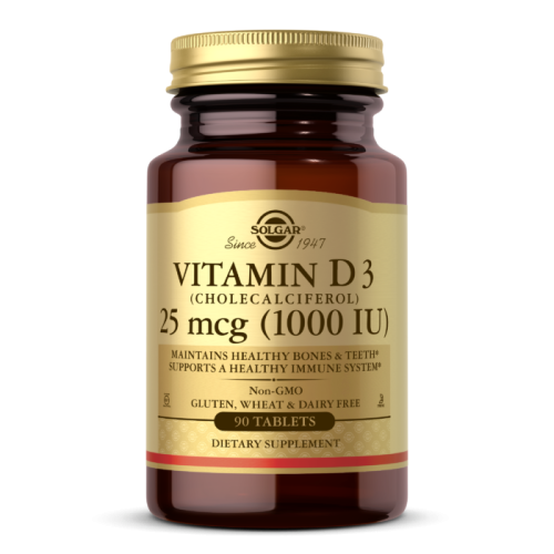 Solgar Vitamin D3 1000 МЕ 90 таб