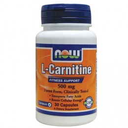Now foods L-Carnitine Fitness Support 500 mg 30 капс.