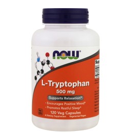 Now Foods L-триптофан 500 мг 120 капс