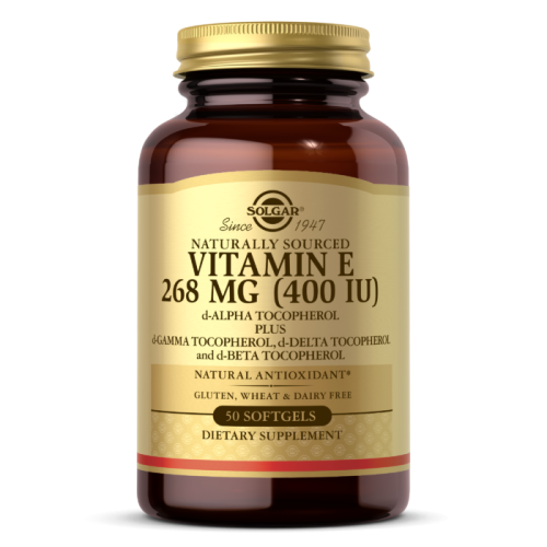 Solgar Vitamin E 268 мг (400 ME) Mixed Tocopherols 50 капс