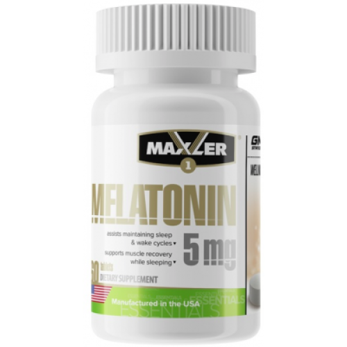 Maxler melatonin 5мг. 60 таб.
