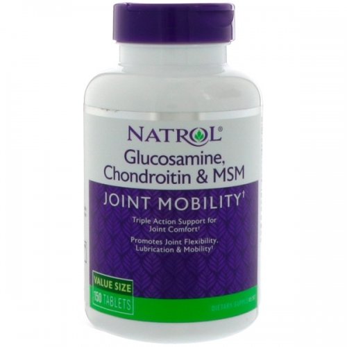 Natrol Glucosamine Chondroitin MSM 150 таб.