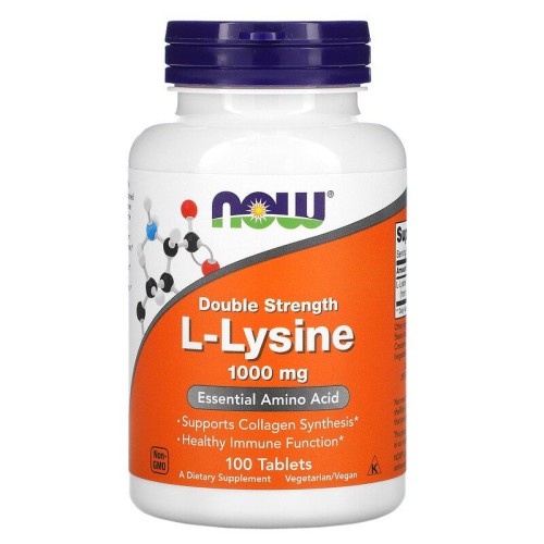 Now foods L-Lysine 1000 мг 100 таб