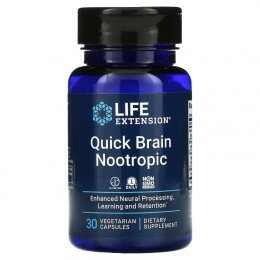 Life Extension Quick Brain Nootropic 30 vcaps