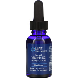 Life Extension Liquid Vitamin D3 2000 МЕ 29.5 мл
