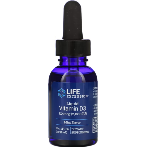 Life Extension Liquid Vitamin D3 2000 МЕ 29.5 мл