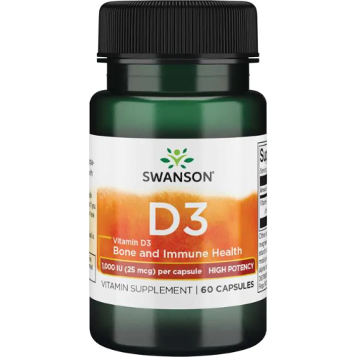Swanson D3 1000 МЕ (25 mcg) 60 капс