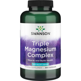 Swanson Triple Magnesium Complex 400 мг 300 капс