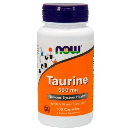 Now foods Taurine 500 mg 100 капс.
