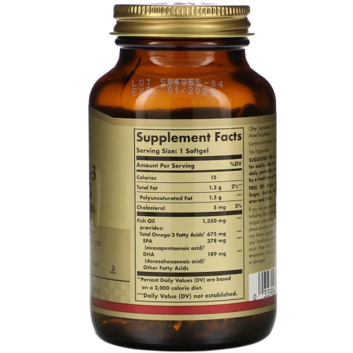 Solgar Kosher Omega-3 675 mg 50 капс