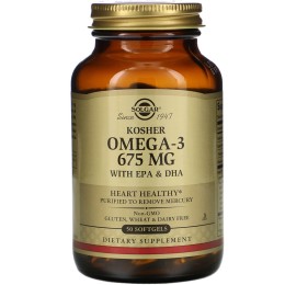 Solgar Kosher Omega-3 675 mg 50 капс