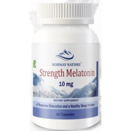 Norway Nature Strength Melatonin 10 мг 60 капс