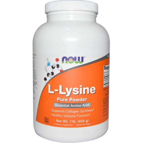Now foods Lysine Powder 454 г