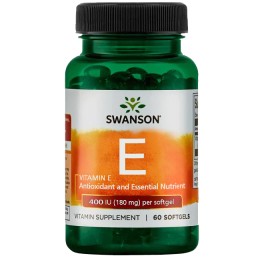 Swanson Vitamin E Natural 400 iu (268 мг) 100 softgel