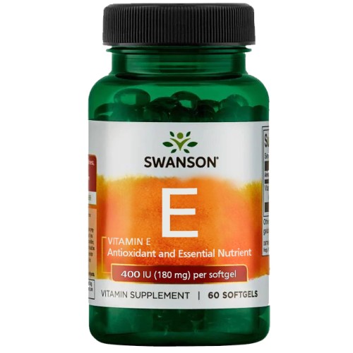 Swanson Vitamin E Natural 400 iu (268 мг) 100 softgel